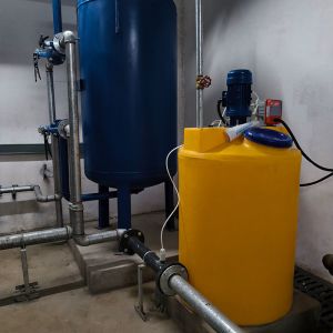 40FT Containerized Rainwater Harvesting System with RO Filtration