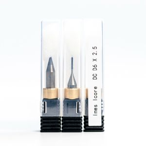 Tungsten Carbide Imes Icore Dental Milling Burs For Zirconia PMMA