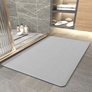 Upgrade Your Bathroom with Non Slip Diatom Bath Mats from Earth Diato Blue and