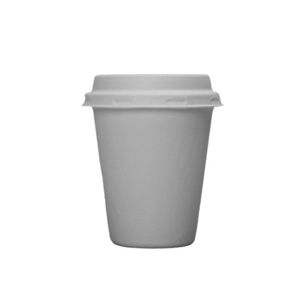 Buy Sugarcane Bagasse 8 Ounces 8g Biodegradable Cups And Lids at wholesale prices