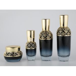 Glass Cosmetic Bottles Lotion Bottles Cream Jars Skincare Packaging OEM