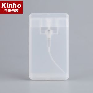 20ml Pocket Credit Card Shape Hand Sanitizer Spray With Cap