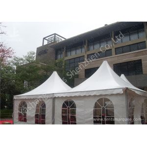 Custom UV Resistant High Peak Tents 5x5 Canopy Tent , Wind 0.3kN/M2