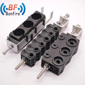 KXK-XXXXX 1-1/4 Coaxial Cable Clip 3 Way Feeder Clamps Cable Clamp Customized