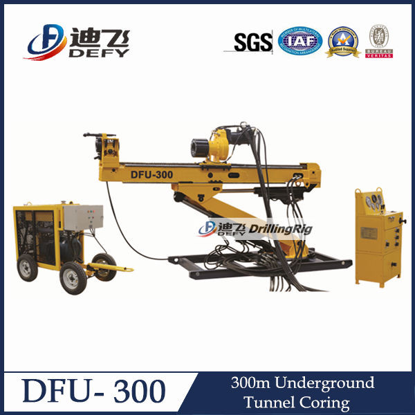 Buy Full Hydraulic Underground Drill Rig DFU-300 with NQ BQ at wholesale prices