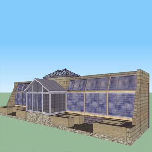 Galvanized Anodized Greenhouse Solar Panel Roof Racking System