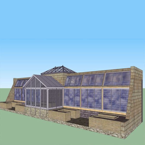 Buy Galvanized Anodized Greenhouse Solar Panel Roof Racking System at wholesale prices