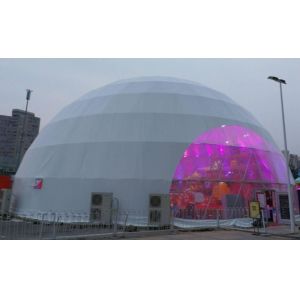 20M PVC Geodesic Dome Strong Structure Steel Party Tent Transparent Wedding Tent