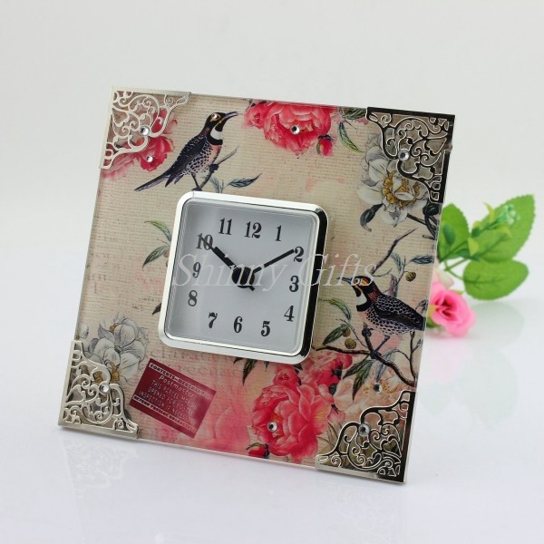 Buy Shinny Gifts Home Decor Desk Clock at wholesale prices