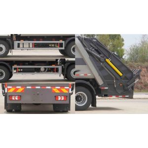 18000kg Large Box Capacity Garbage Compactor Truck 89km/H Max Speed ZBJ5181XX