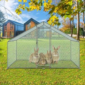 UV Protect PE Cover 2x3x2m Chicken Run Kennel