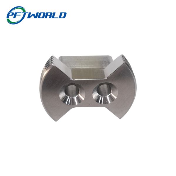 Titanium Brass 5 Axis Machined Parts , DWG Drawing Aluminum CNC Machining