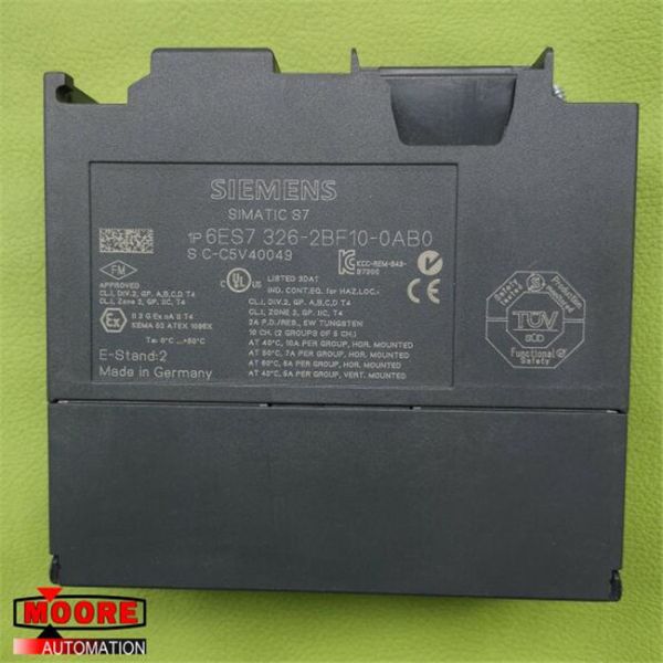 Buy 6ES7326-2BF10-0AB0 6ES7 326-2BF10-0AB0 Siemens Output Module at wholesale prices