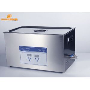 Heated Protable Ultrasonic Cleaning Machine 30 Liter , Large Capacity Ultrasonic