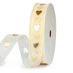 China Factory Wholesale Custom Printed Christmas Ribbon Roll Polyester