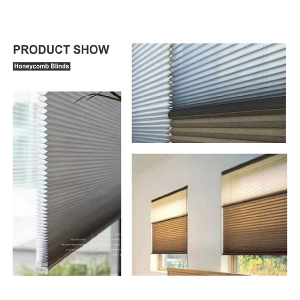 Fashionable and Modern Honeycomb Shades for Interior Design