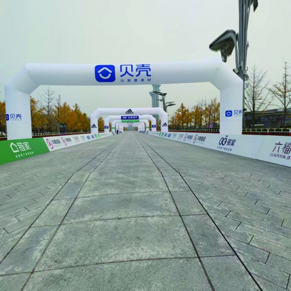 Water-proof Outdoor Advertisnig Large Inflatable Arch Archway Customized Design Inflatable Arch