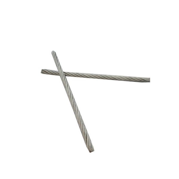 JIS Standard Galvanized Wire Rope 14 Certifications For Construction Application