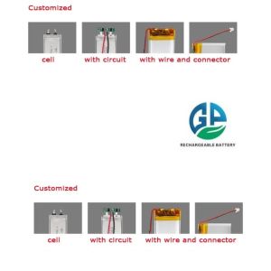 High Capacity 3.7V KC Rechargeable 4070100 3.7V 3000Mah Lithium Polymer Battery