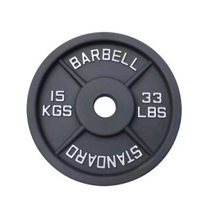 20KG Rubber Weight Plates 10Lb - 55 Lb Weight Bumper Plates For Competition Gym