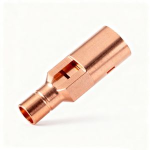 Phosphor Bronze Connector Precision CNC Machining China Custom Electrical