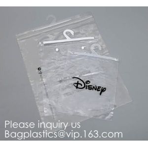 Transparent PVC hanger hook plastic bags for clothes packing,Better Protect and