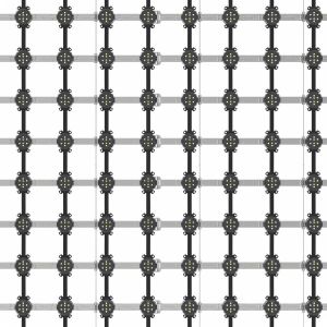 Full Color LED Grid Screen Large Area IP68 DMX512 HD Energy Saving OEM