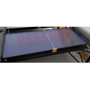 Blue Absorber Flat Panel Solar Collector