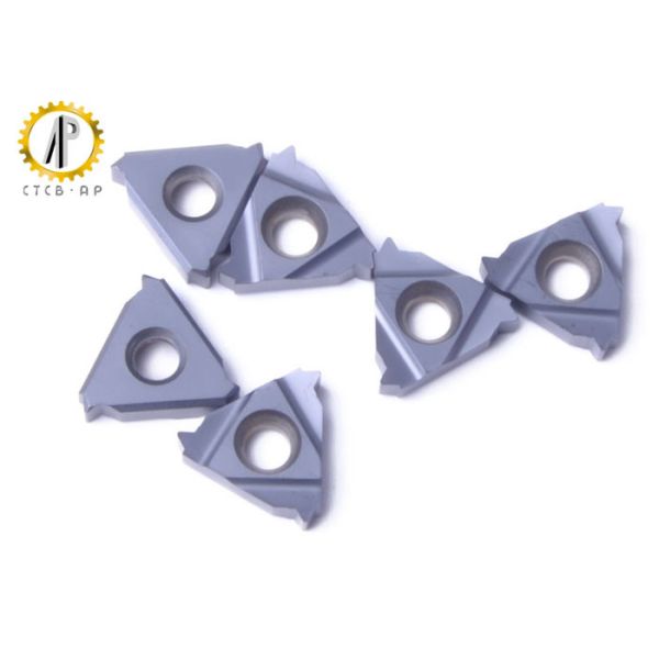 Buy ISO Metric Threading Tools Tungsten Carbide Inserts High Dimensional Precision at wholesale prices