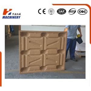 Quality Free Sample Hot Press Compressed Wood Pallet / Presswood Pallet Machine for sale