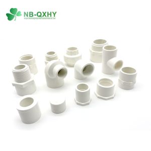 UPVC Cpuv Plumbing Fittings Plastic Elbow Cross Joint Fittings for Wall