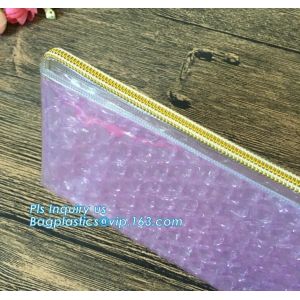 Reclosable Reusable Packing Bubble Zipper bag, High Quality Reusable Packing