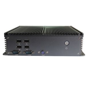 MIS-ITX06FL double LAN 6USB 6COM Intel I3 I5 128G MSATA Fanless Box PC