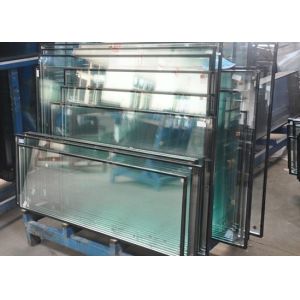 Residential IGU Insulated Glass Panels Green Tinted soundproof