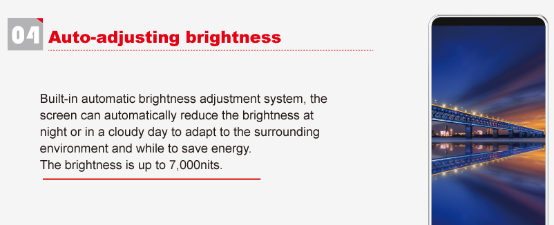 Longvision SMD Road Street Pole Led Display Light Box Outdoor Led Message Board