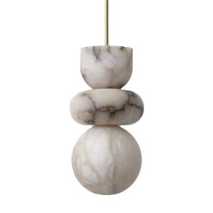 Marble Bedroom Copper Modern Simple Creative Pendant Light