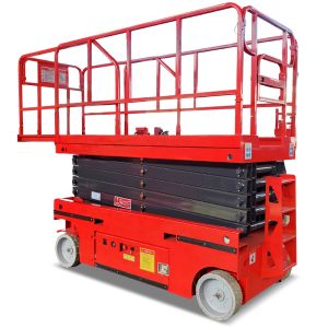 Battery Powered 220v Mobile Electric Self-Propelled Hydraulic Scissor Lift