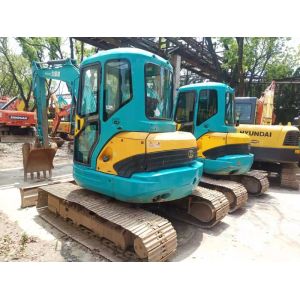 Preowned Kubota Excavator 3-Ton 0.2m#194 Crawler Good Condition Isuzu Engine