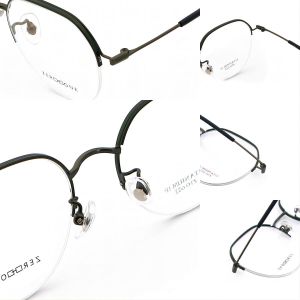 Ladies Gold Beta Full Titanium Glassess Frames Super Elastic