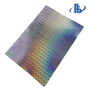 Destructible Holographic Eggshell Stickers With Excellent High Temperature
