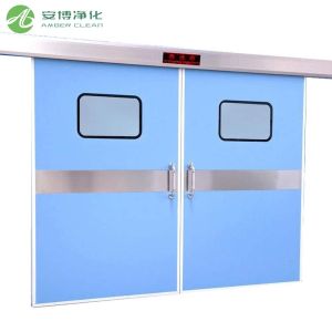 AMBER Stainless Steel Automatic Hospital Operating Room Sliding Door