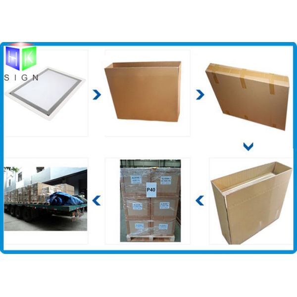 Double Sided Frameless Light Box 18" X 24" Acrylic With SMD LED Strip