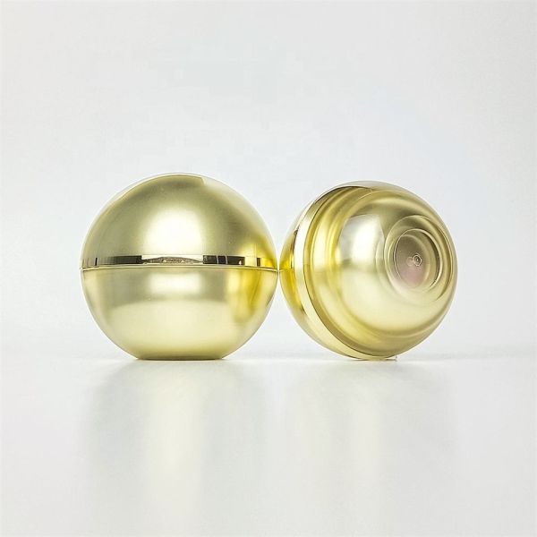 Luxury Round Body Butter Packaging Cream Jar Skincare Scrub 15G With Screw Cap