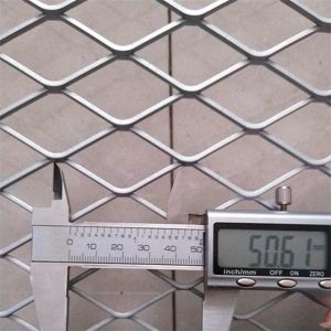 Custom Aluminum Perforated Expanded Metal Mesh For Window