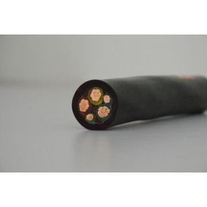 High Tensile Strength Rubber 32.6mm Multi Core Electrical Cable Drum Type