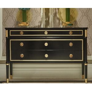 metal frame wooden dresser/ chest,M/F combo ,console,dresser with dovetail