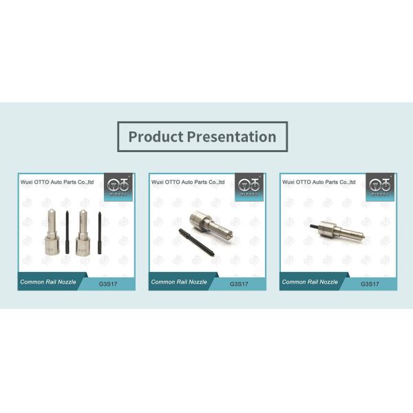 G3S17 Denso Common Rail Nozzle For Injectors 259050-0610 / RE543352 / RE543605 / SE502556