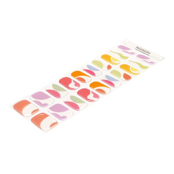 New Product semi-cured gel strips hot selling Chameleon Gel nail stickers