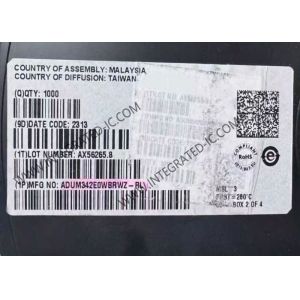 Integrated Circuit Chip ADUM342E0WBRWZ 5700Vrms Quad-Channel Digital Isolators