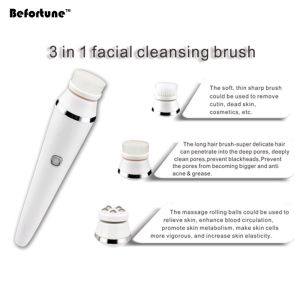 300 MAH Rechargeable Facial Cleansing Brush , Spin Brush Face Cleanser